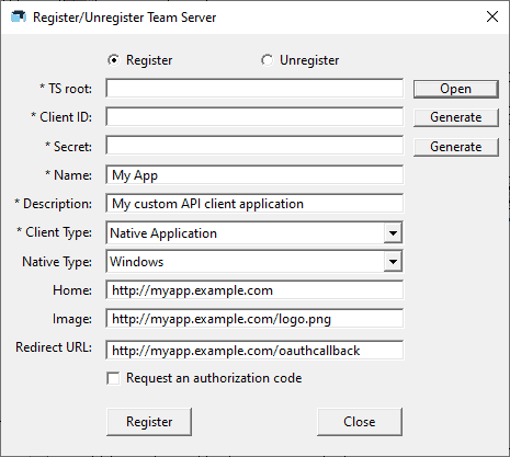 Macro interface