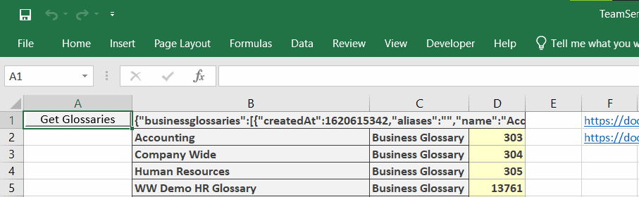 Glossaries worksheet Glossaries
