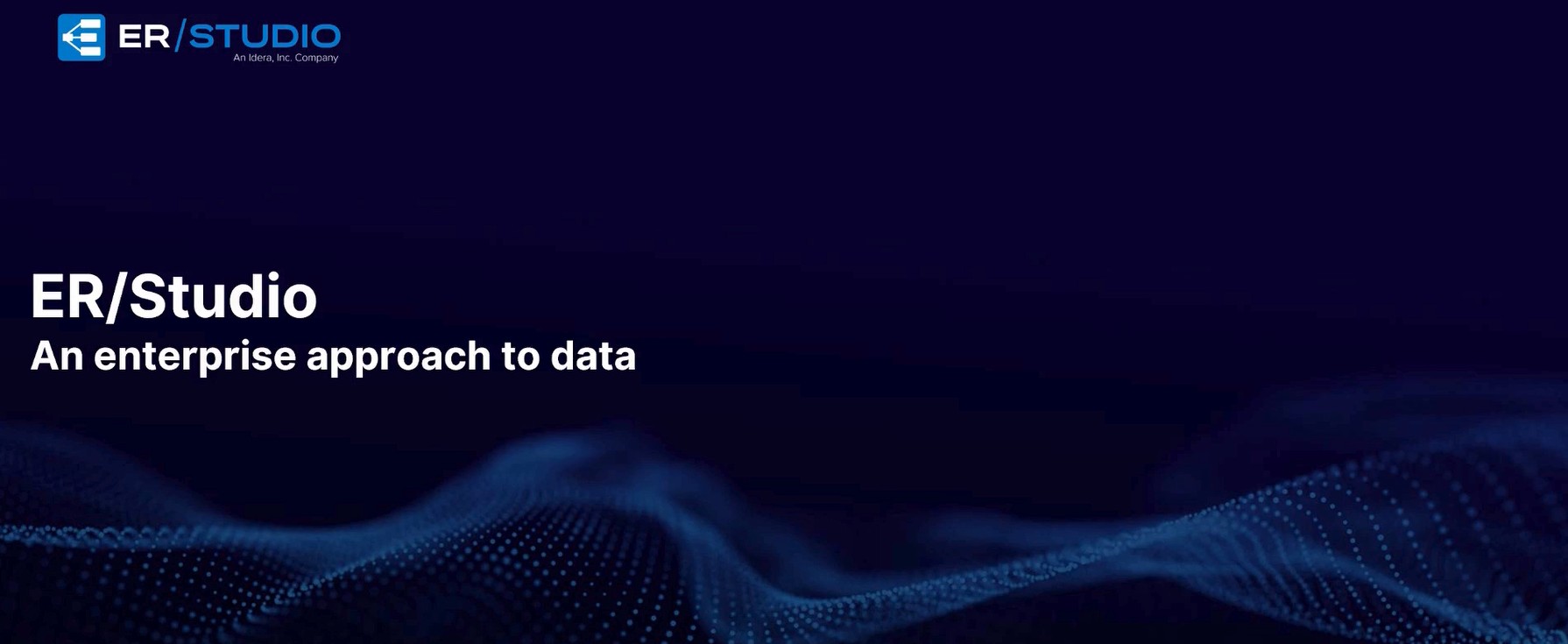 ER/Studio Overview: Data Modeling Tool