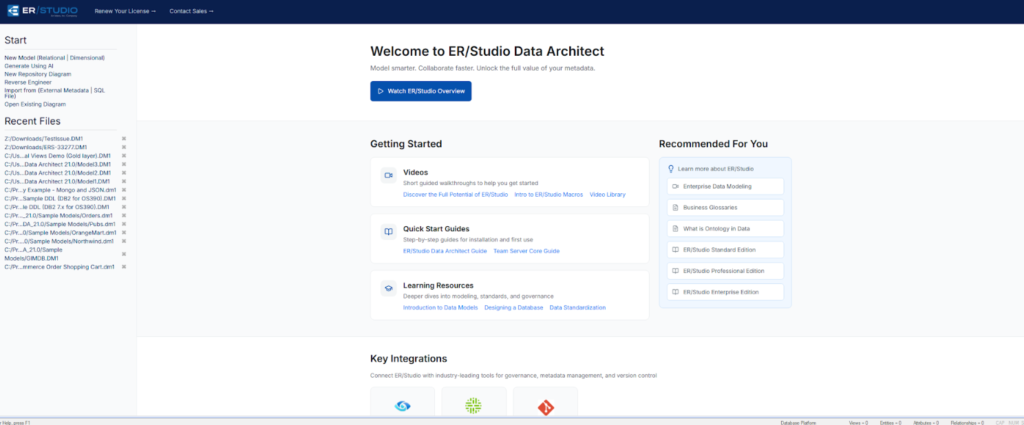 welcome page